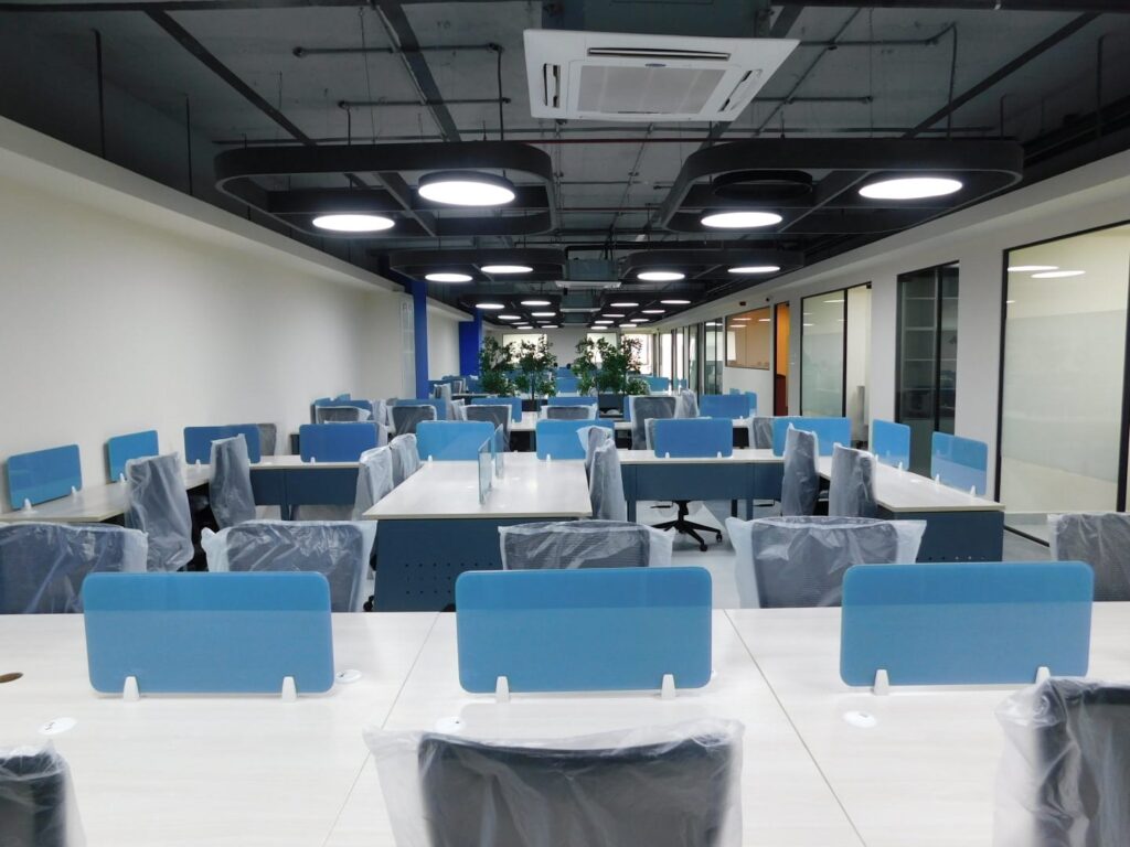 Office entry to back view